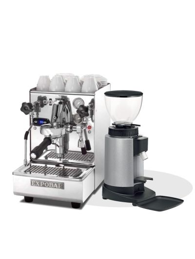 Expobar Brewtus IV Leva Multiboiler Vibration Pump & Ceado E5P