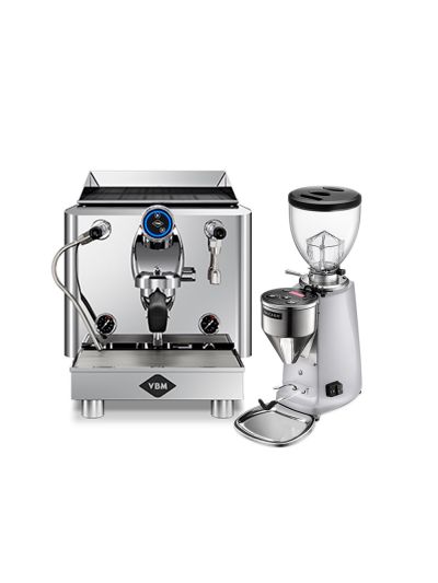 Vibiemme Lollo Semiautomatic 1G & Mazzer Mini Electronic Model A