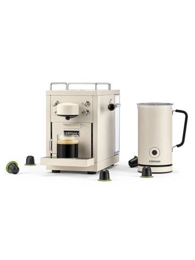 Sjöstrand The Original & Milk Frother Beige
