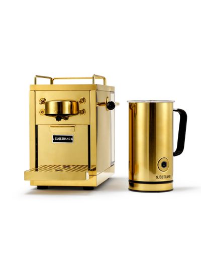 Sjöstrand The Original & Milk Frother Gold