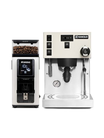 Rancilio Silvia Pro X White & Rancilio Stile White