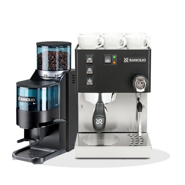 Rancilio Silvia Black Rancilio Rocky D Black Rancilio Base BS50