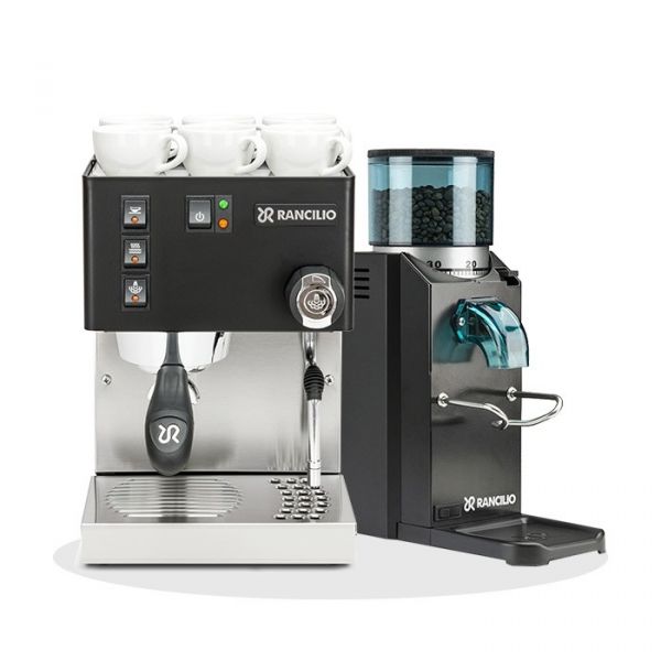 Silvia Black + Rancilio SD Black | Bar Italia